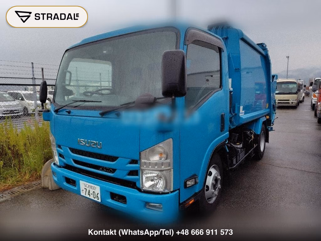 ISUZU ELF TRUCK 2D GARBAGE TRUCK, miniaturka 5