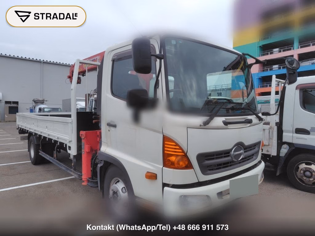 HINO HINO RANGER 2D CRANE 2016, aukcja z Japonii, zdjęcie 1