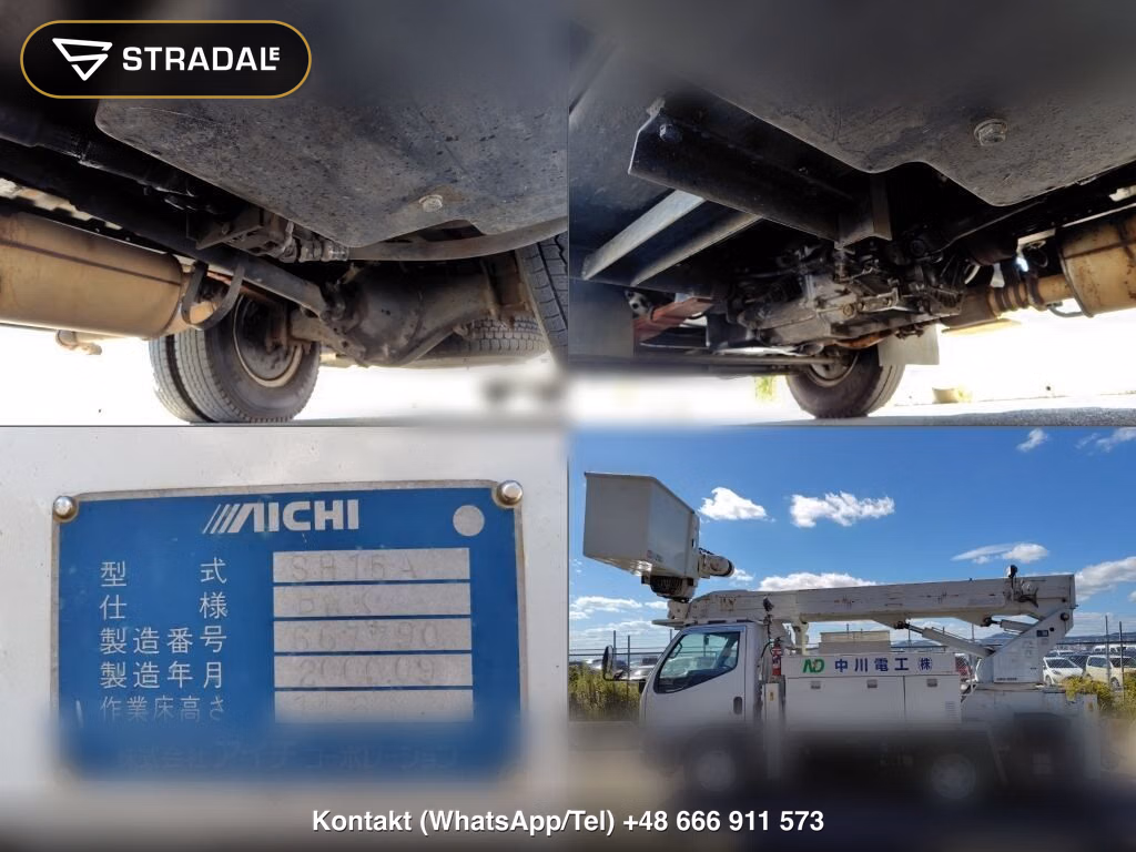 MITSUBISHI FUSO CANTER 2D AERIAL WORK VEHICLE, miniaturka 7