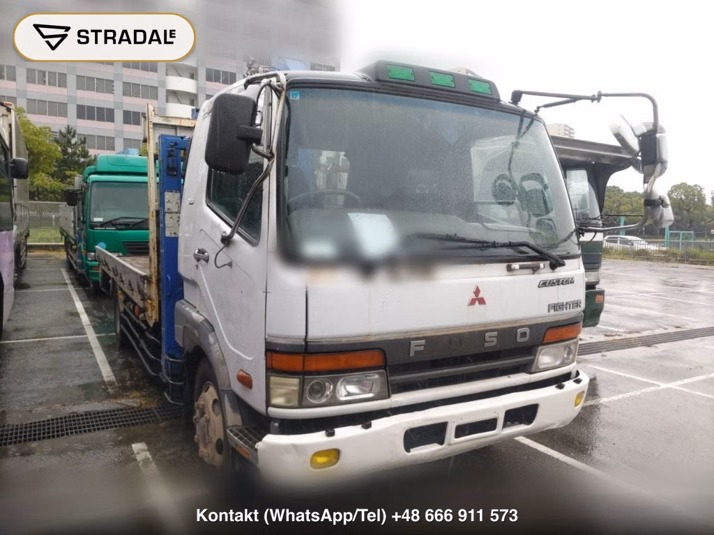 MITSUBISHI FUSO FIGHTER CRANE 1997, aukcja z Japonii, zdjęcie 1