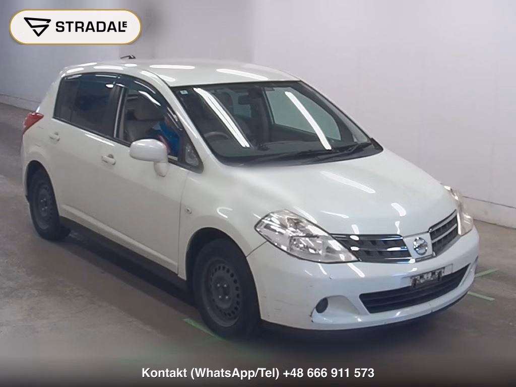 NISSAN TIIDA 4WD 2012, aukcja z Japonii, zdjęcie 1