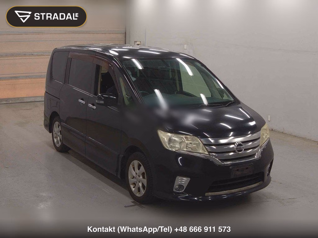 NISSAN SERENA 5D HIGHWAY STAR V SELECTION 2012, aukcja z Japonii, zdjęcie 1