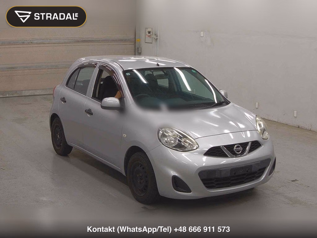 NISSAN MARCH 5D S 2015, aukcja z Japonii, zdjęcie 1