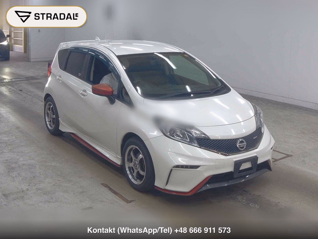 NISSAN NOTE NISMO 2015, aukcja z Japonii, zdjęcie 1