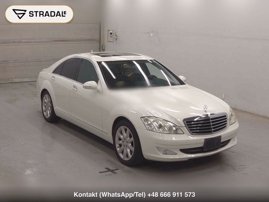 MERCEDES BENZ S-CLASS 4D S350 LUXURY PACKAGE 2007, aukcja z Japonii, zdjęcie 1