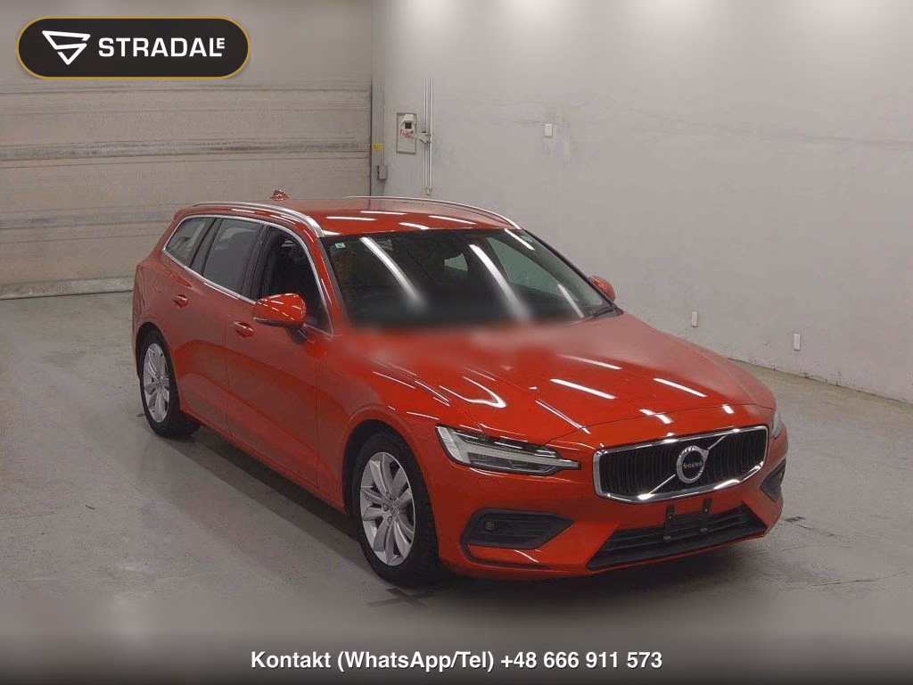 VOLVO V60 T5 MOMENTUM 2019, aukcja z Japonii, zdjęcie 1