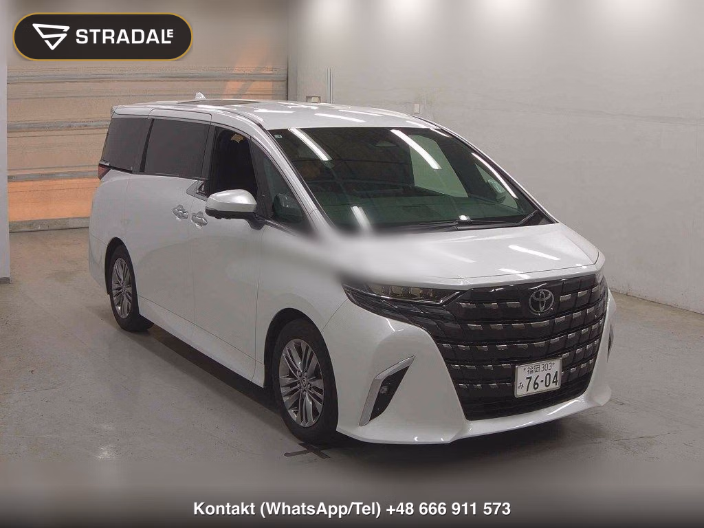 TOYOTA ALPHARD Z 2025, aukcja z Japonii, zdjęcie 1