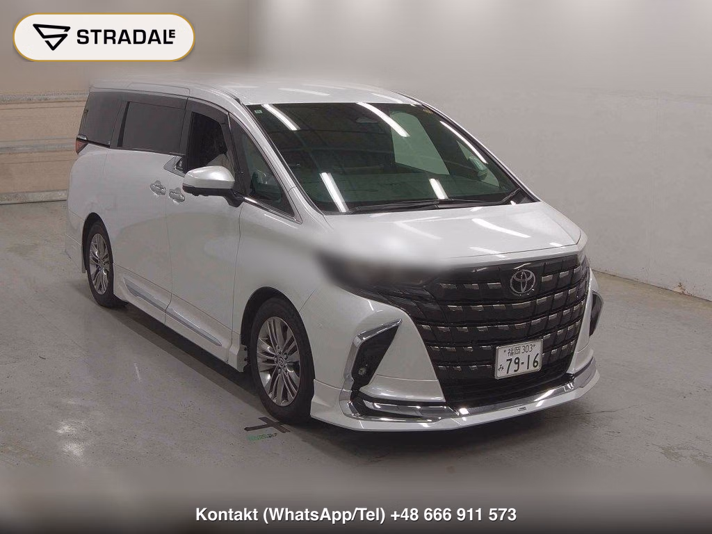 TOYOTA ALPHARD Z 2024, aukcja z Japonii, zdjęcie 1