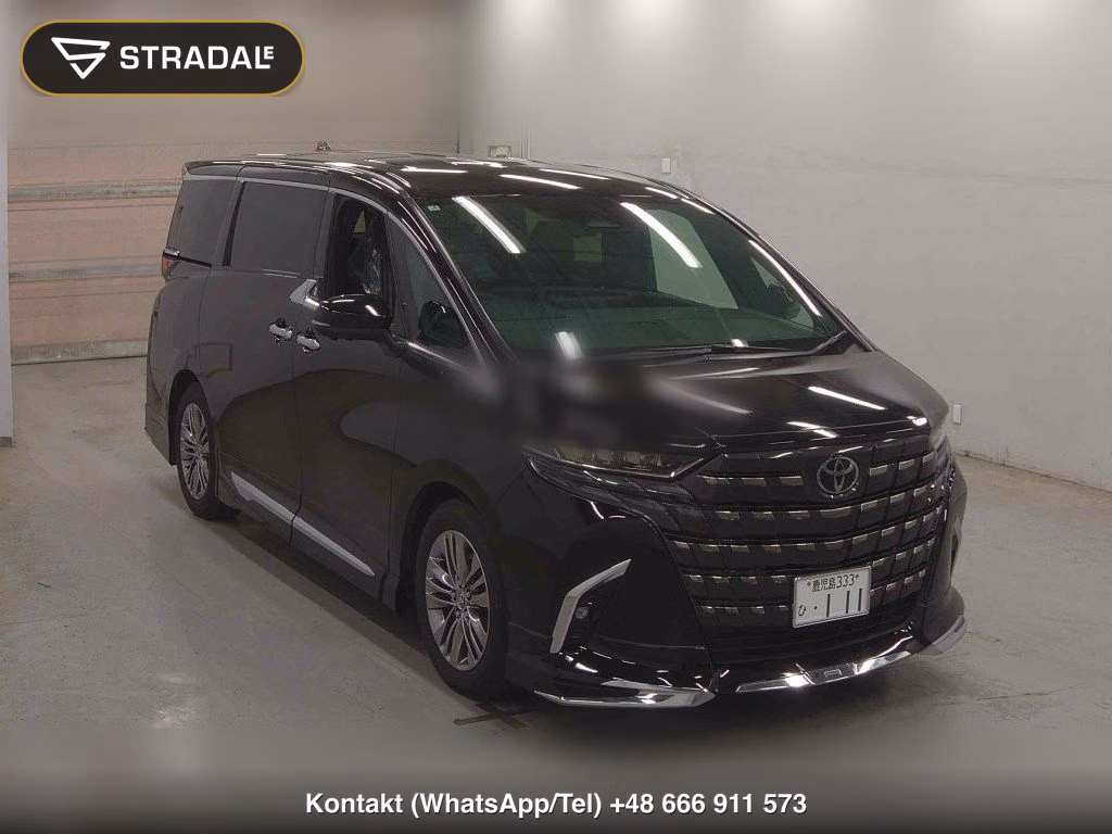 TOYOTA ALPHARD Z 2025, aukcja z Japonii, zdjęcie 1