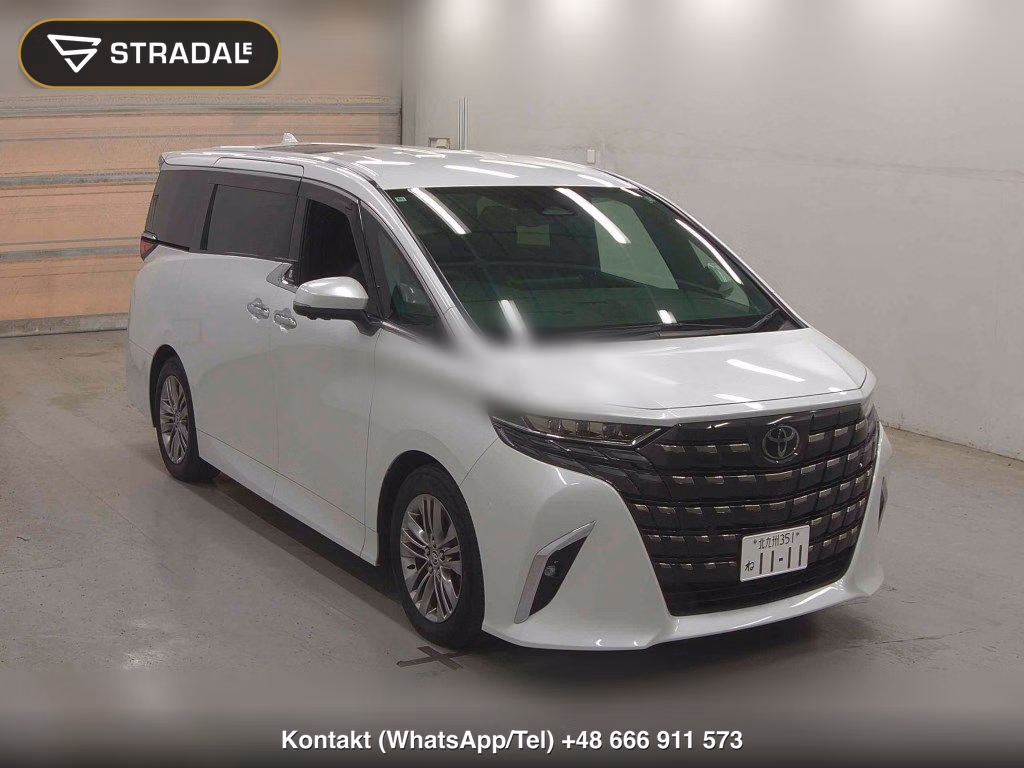 TOYOTA ALPHARD Z 2024, aukcja z Japonii, zdjęcie 1