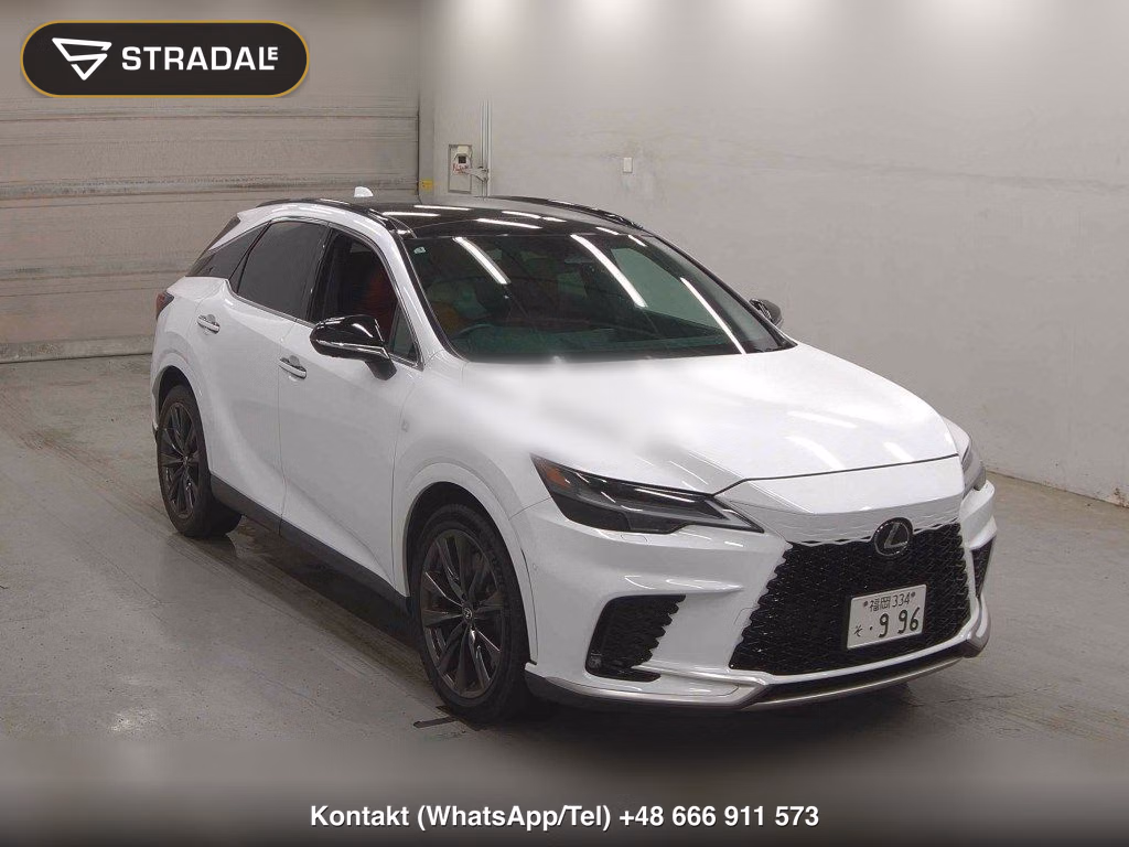 LEXUS RX 4WD F SPORT 2023, aukcja z Japonii, zdjęcie 1