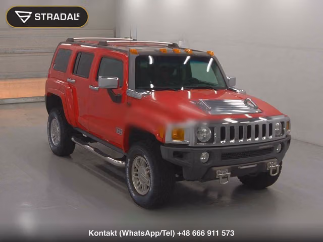 HUMMER H3 4WD TYPE G 2007, samochód z aukcji Japonii