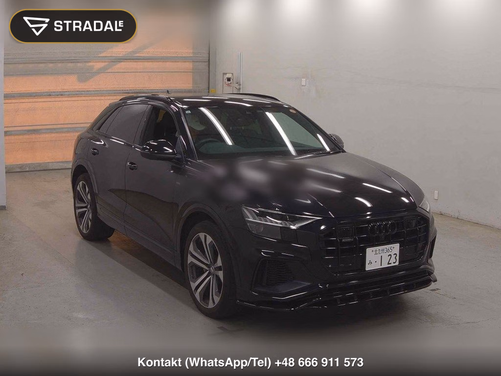AUDI Q8 4WD 55TFSI QUATTRO DEBUT PACKAGE S LINE 2019, aukcja z Japonii, zdjęcie 1