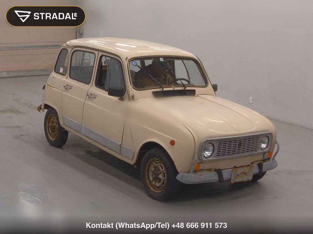 RENAULT 4 5D 1990, aukcja z Japonii, zdjęcie 1
