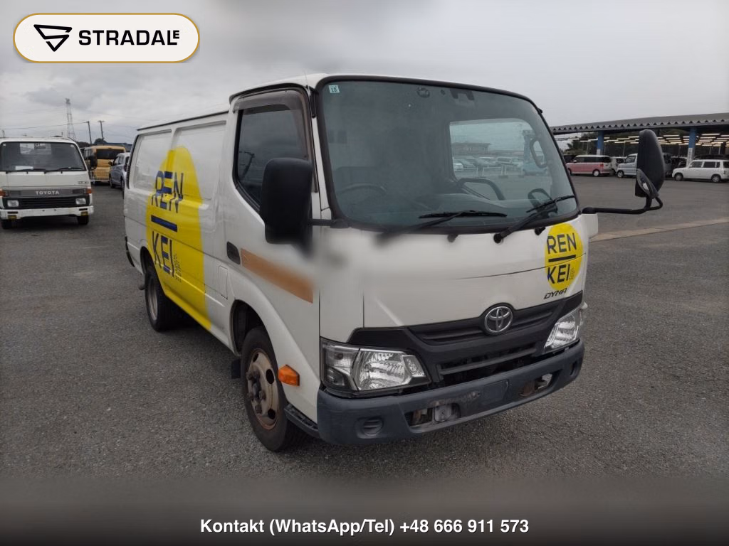 TOYOTA DYNA ROUTE VAN 4D 2018, aukcja z Japonii, zdjęcie 1