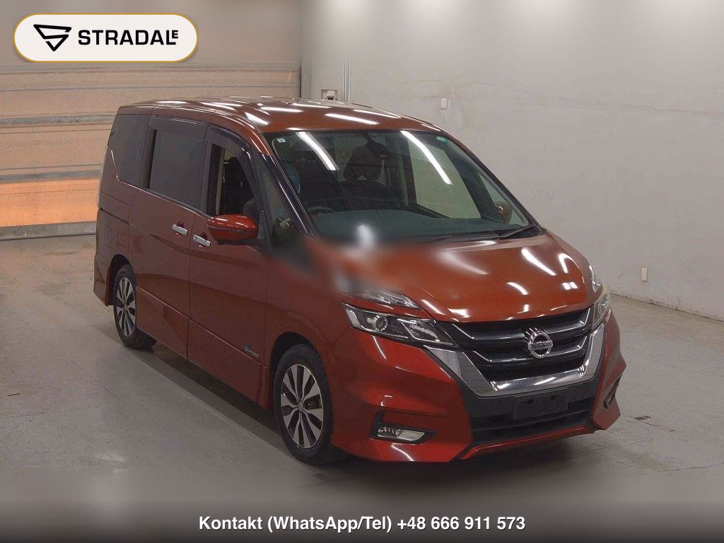 NISSAN SERENA 5D HIGHWAY STAR V SELECTION 2017, aukcja z Japonii, zdjęcie 1
