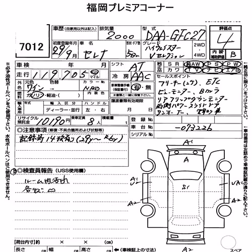 Notka aukcyjna: NISSAN SERENA 5D HIGHWAY STAR V SELECTION