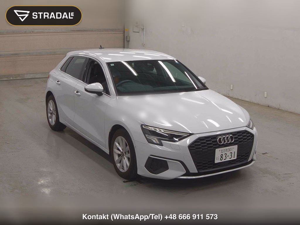 AUDI A3 5D SPORTBACK 30TFSI 2022, aukcja z Japonii, zdjęcie 1