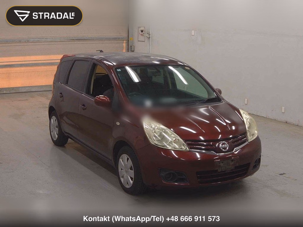 NISSAN NOTE 15X SV + PLASMA 2012, aukcja z Japonii, zdjęcie 1