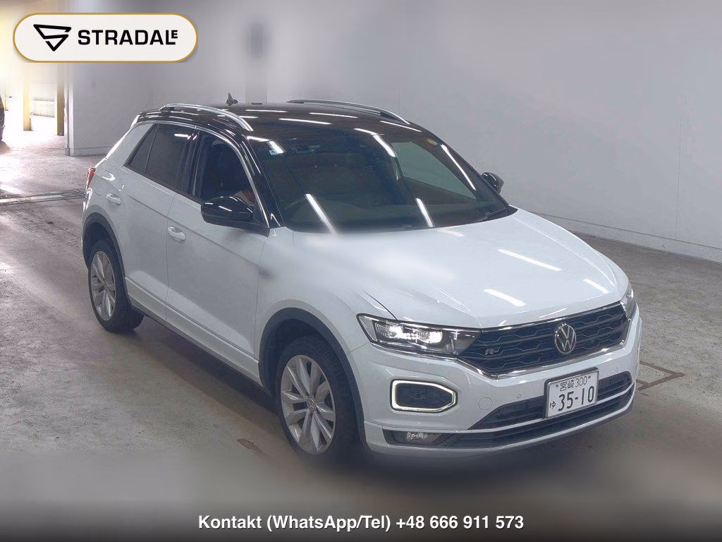 VOLKSWAGEN T-ROC TDI R-LINE 2021, aukcja z Japonii, zdjęcie 1