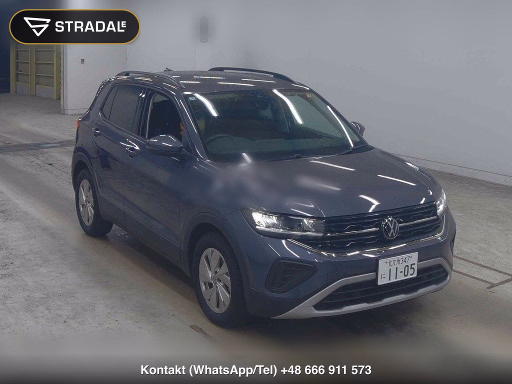VOLKSWAGEN T-CROSS TSI ACTIVE 2025, aukcja z Japonii, zdjęcie 1