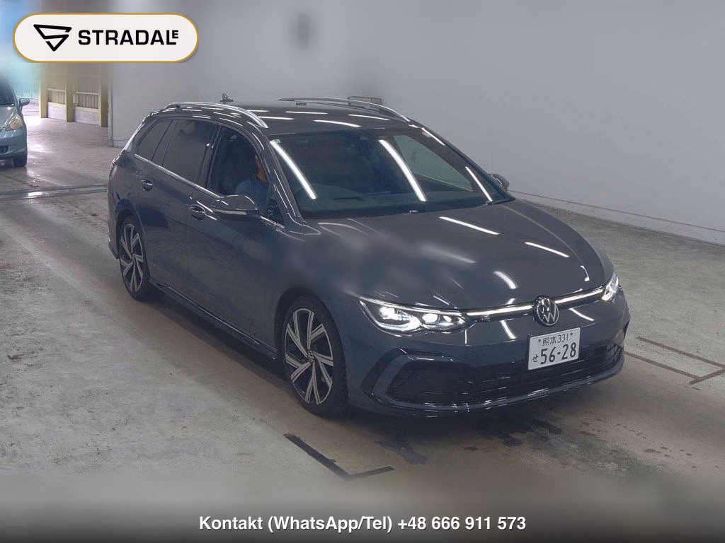 VOLKSWAGEN GOLF VARIANT ETSI R-LINE 2022, aukcja z Japonii, zdjęcie 1