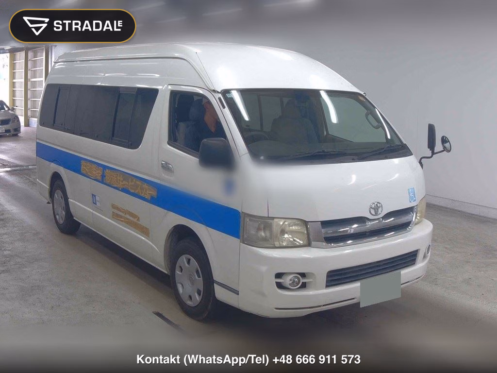 TOYOTA HIACE COMMUTER 4D OTHERS 2007, aukcja z Japonii, zdjęcie 1