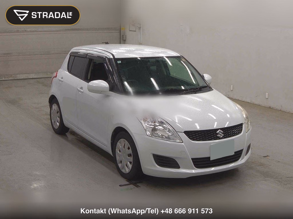 SUZUKI SWIFT 5D XG 2012, aukcja z Japonii, zdjęcie 1
