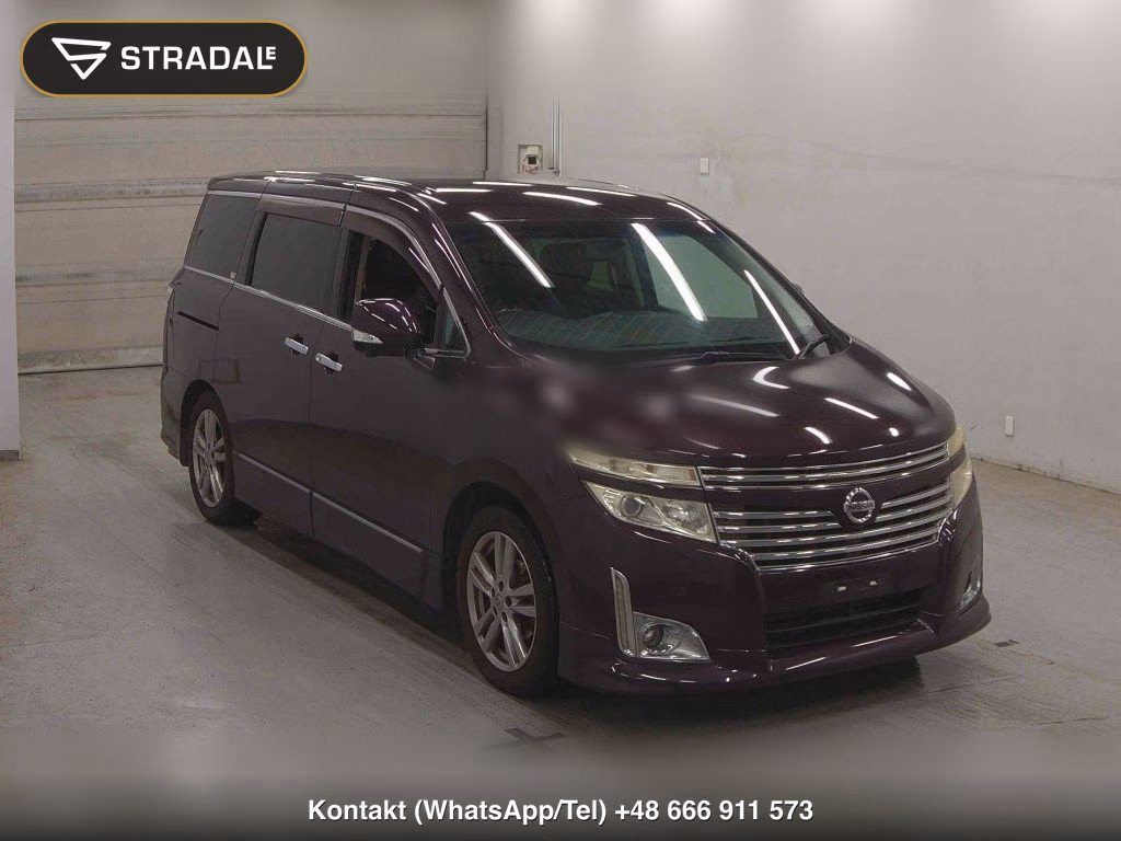 NISSAN ELGRAND 5D 250 HIGHWAY STAR 2011, aukcja z Japonii, zdjęcie 1