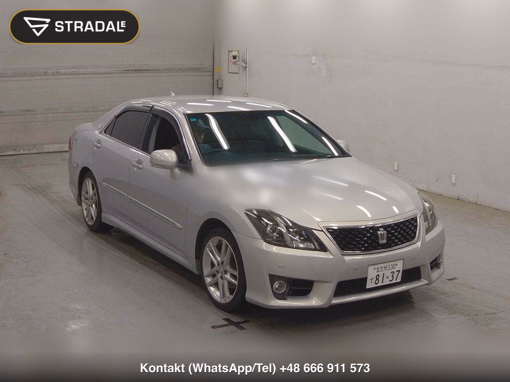 TOYOTA CROWN 4D 2.5 ATHLETE ANNIVERSARY EDITION 2012, aukcja z Japonii, zdjęcie 1