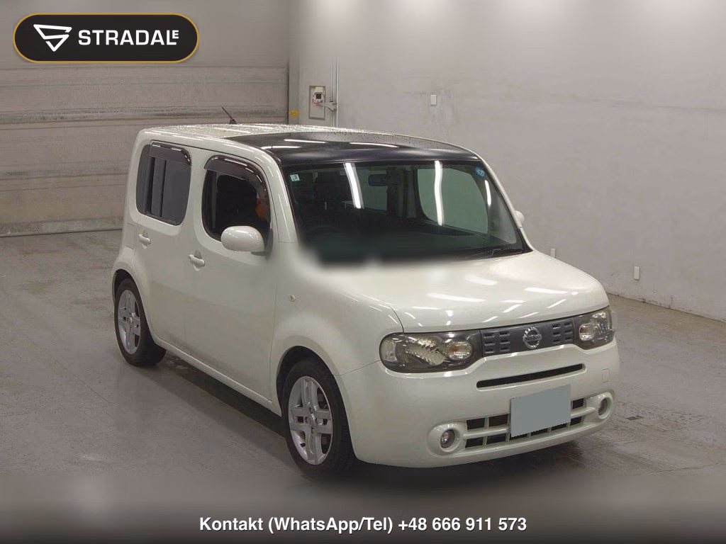 NISSAN CUBE 15G 2009, aukcja z Japonii, zdjęcie 1