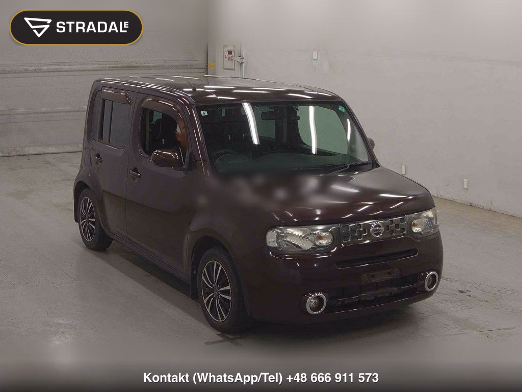 NISSAN CUBE 15X INDIGO + PLASMA 2011, aukcja z Japonii, zdjęcie 1