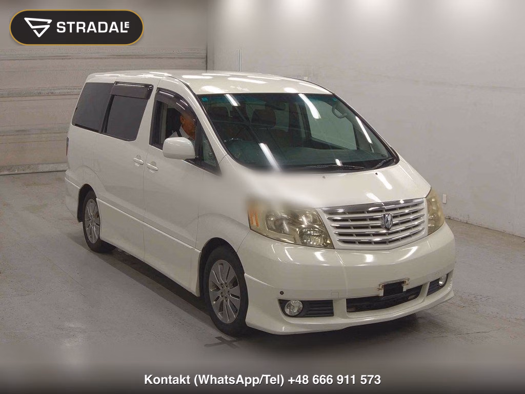 TOYOTA ALPHARD V AS PREMIUM ALCANTARA VERSION 2004, aukcja z Japonii, zdjęcie 1