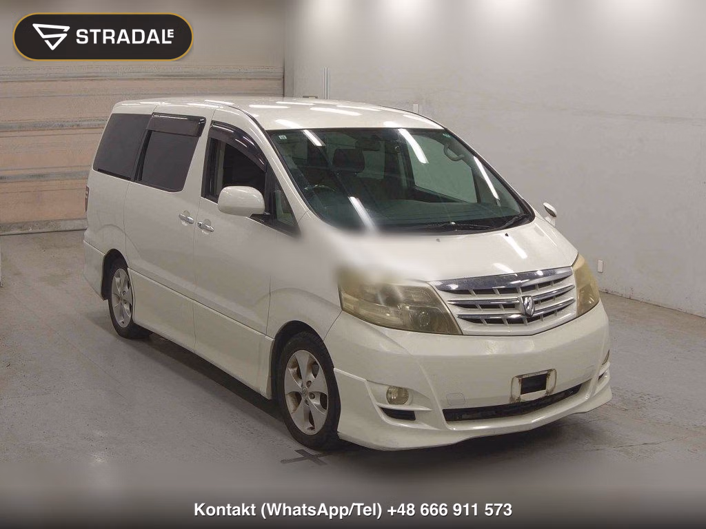 TOYOTA ALPHARD V AS LIMITED DUAL AVN SPECIAL 2005, aukcja z Japonii, zdjęcie 1