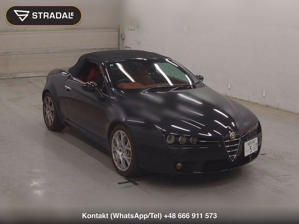 ALFA ROMEO ALFA SPIDER 4WD 3.2 JTS Q4 Q-TRONIC DISTINCT 2007, aukcja z Japonii, zdjęcie 1