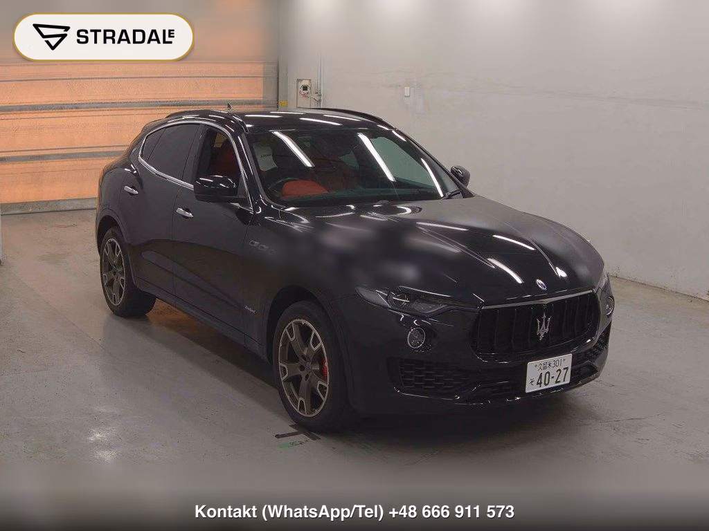 MASERATI LEVANTE 4WD GRANSPORT 2018, aukcja z Japonii, zdjęcie 1