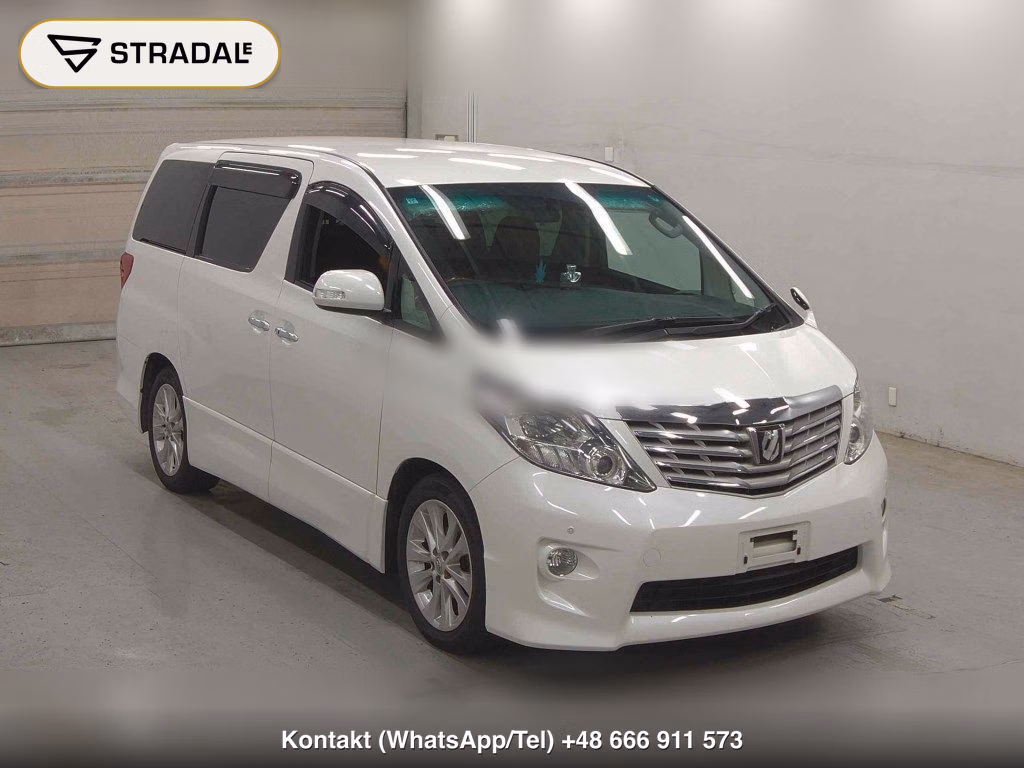 TOYOTA ALPHARD 240S 2009, aukcja z Japonii, zdjęcie 1