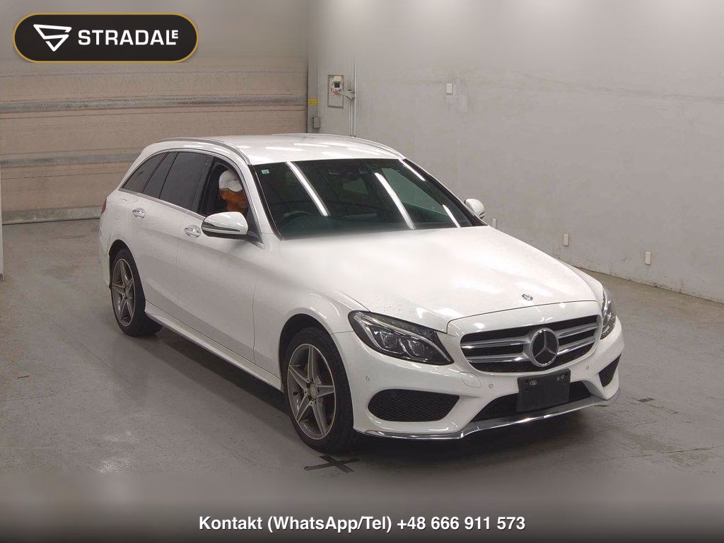 MERCEDES BENZ C-CLASS STATIONWAGON C220D STATIONWAGON SPORTS 2015, aukcja z Japonii, zdjęcie 1