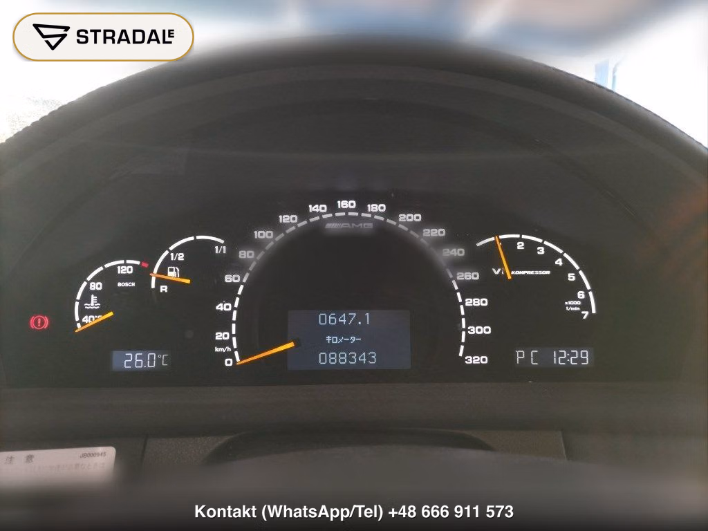 MERCEDES BENZ CL CL55 AMG, miniaturka 7