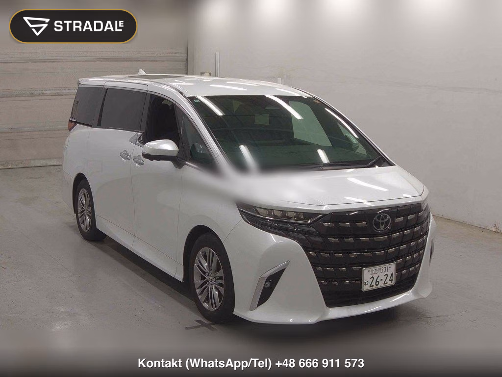 TOYOTA ALPHARD Z 2024, aukcja z Japonii, zdjęcie 1