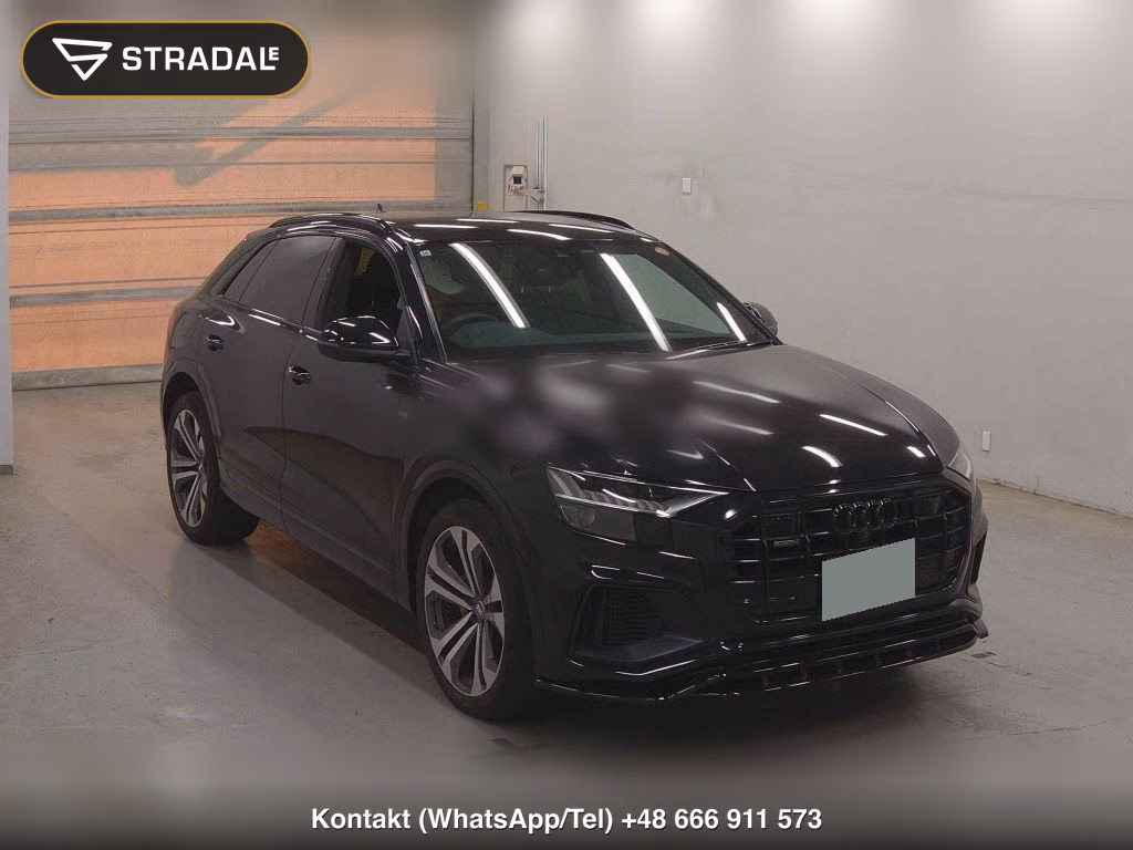 AUDI Q8 4WD 55TFSI QUATTRO DEBUT PACKAGE S LINE 2019, aukcja z Japonii, zdjęcie 1