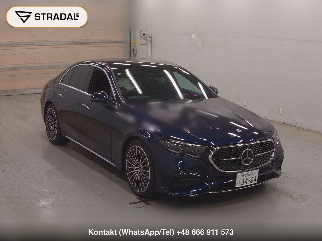 MERCEDES BENZ E-CLASS 4D E300 EXCLUSIVE ISG MODEL 2025, aukcja z Japonii, zdjęcie 1