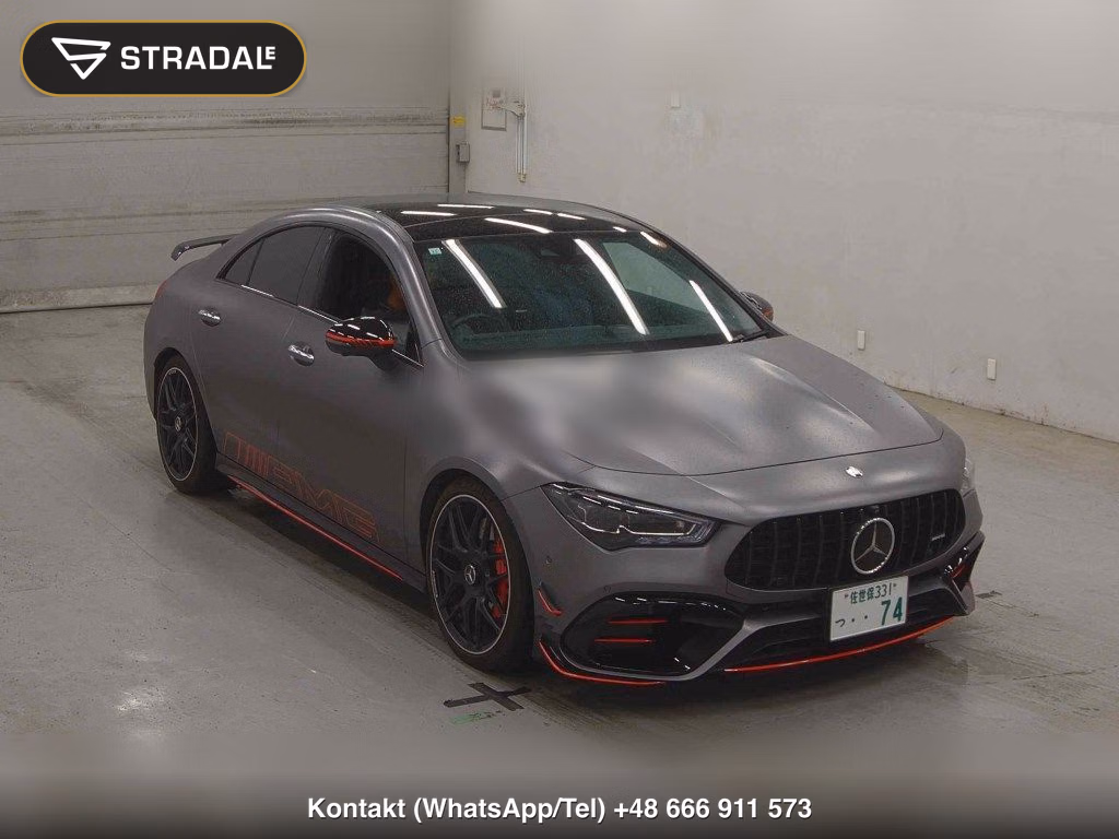 MERCEDES AMG CLA-CLASS 4WD CLA45 S 4MATIC+ STREET STYLE EDITION 2023, aukcja z Japonii, zdjęcie 1