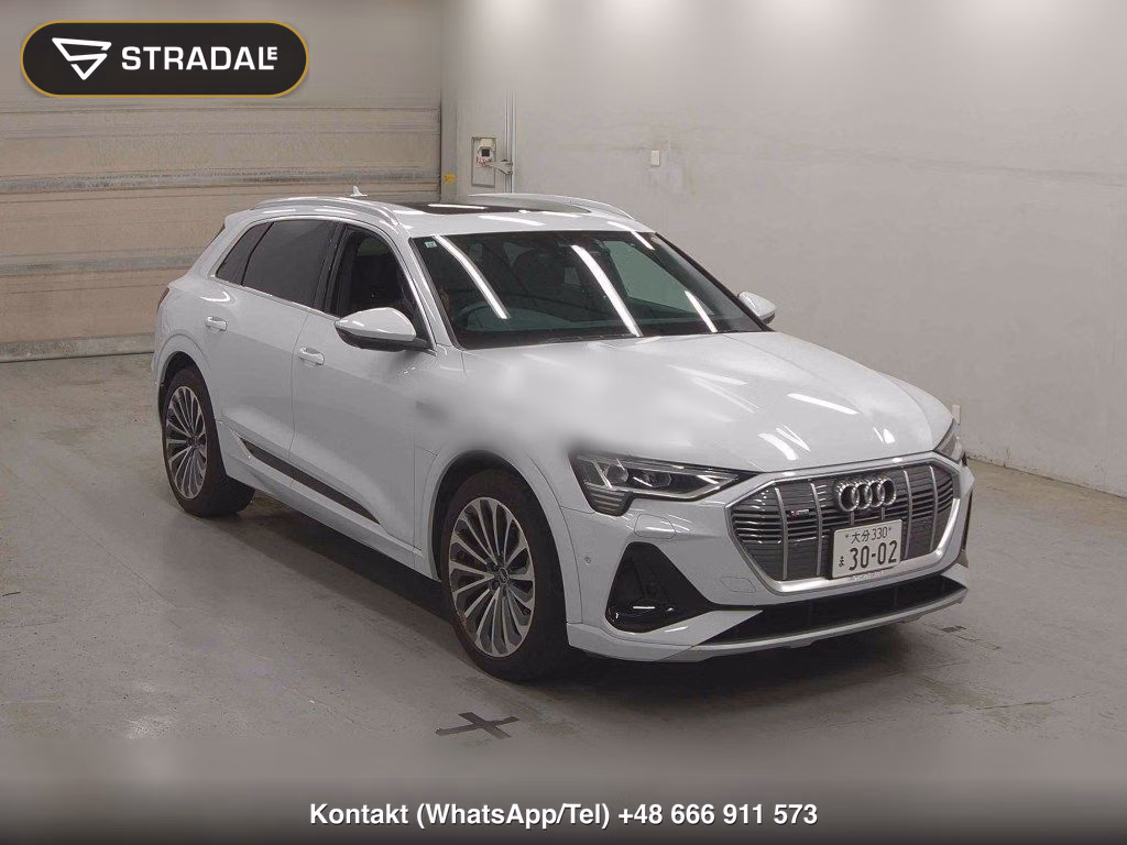 AUDI E-TRON 4WD 55 QUATTRO S LINE 2021, aukcja z Japonii, zdjęcie 1