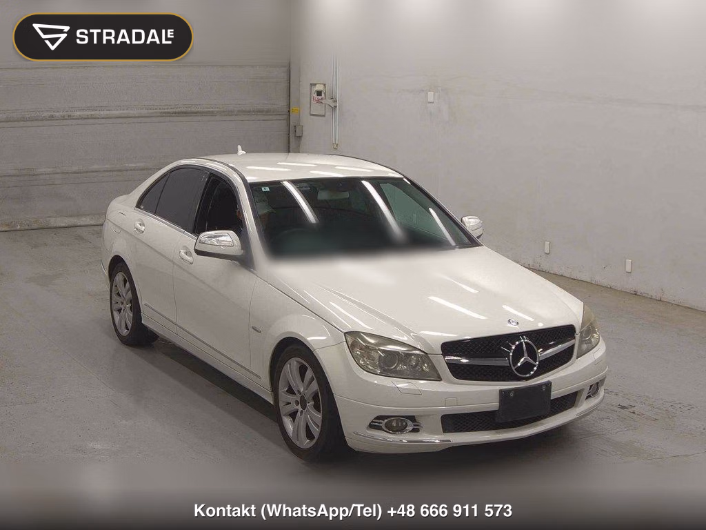 MERCEDES BENZ C-CLASS 4D C200 KOMPRESSOR AVANTGARDE 2008, aukcja z Japonii, zdjęcie 1