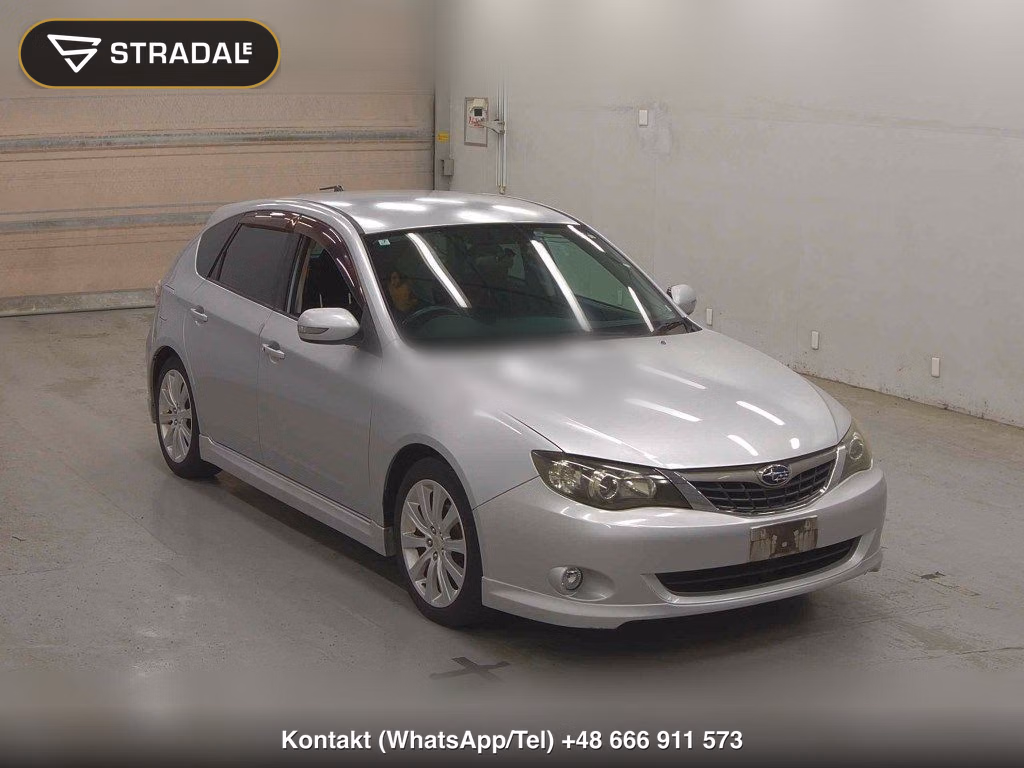 SUBARU IMPREZA 5D 4WD 2.0I-S 2009, aukcja z Japonii, zdjęcie 1