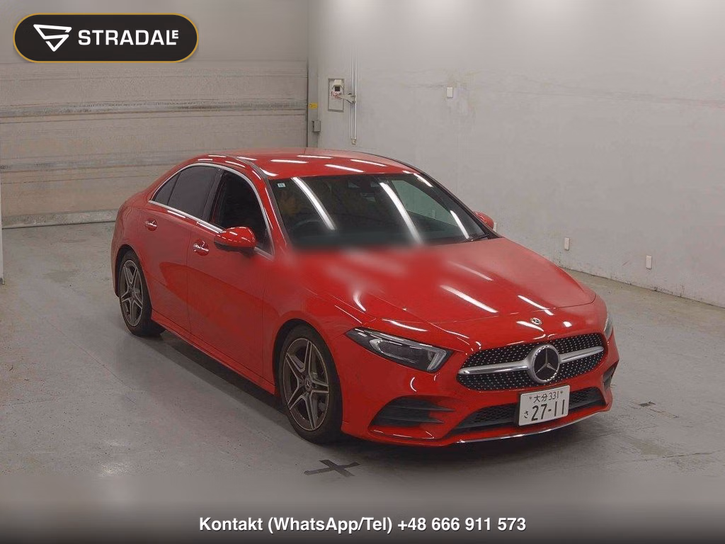 MERCEDES BENZ A-CLASS SEDAN A180 STYLE SEDAN AMG LINE 2020, aukcja z Japonii, zdjęcie 1