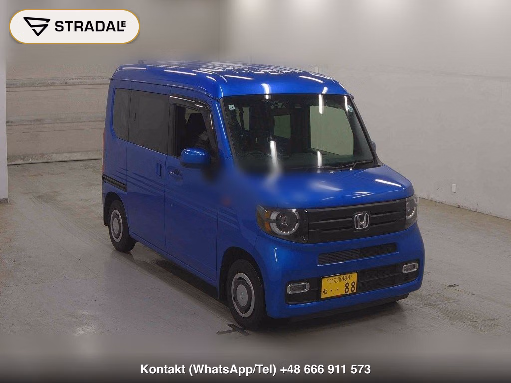HONDA N-VAN +STYLE FUN TURBO 2022, aukcja z Japonii, zdjęcie 1