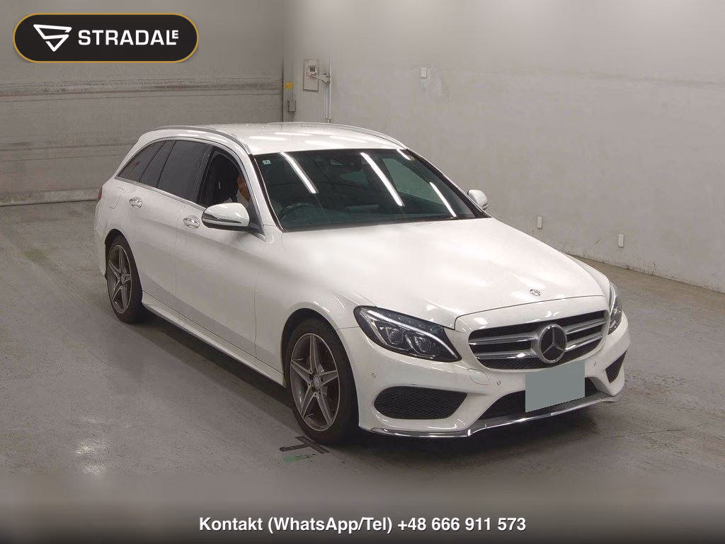 MERCEDES BENZ C-CLASS STATIONWAGON C220D STATIONWAGON SPORTS 2016, aukcja z Japonii, zdjęcie 1