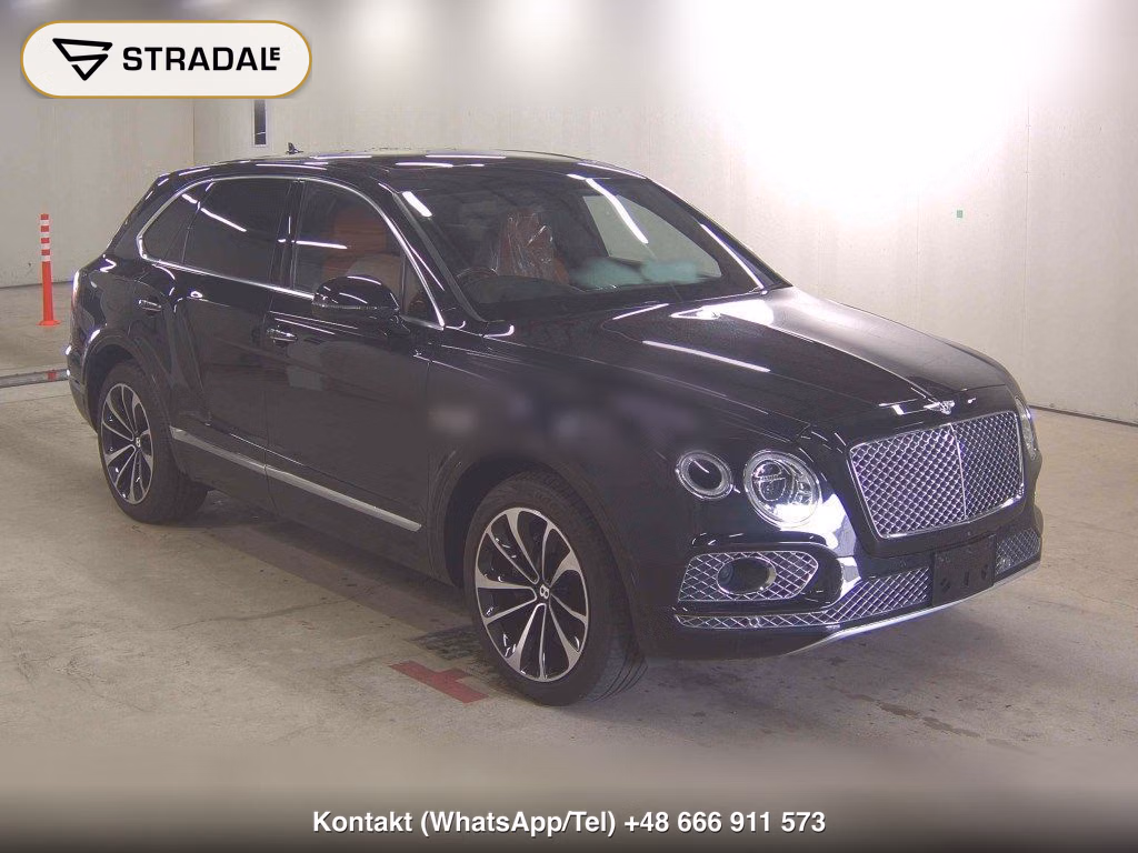 BENTLEY BENTAYGA 4WD 2017, aukcja z Japonii, zdjęcie 1